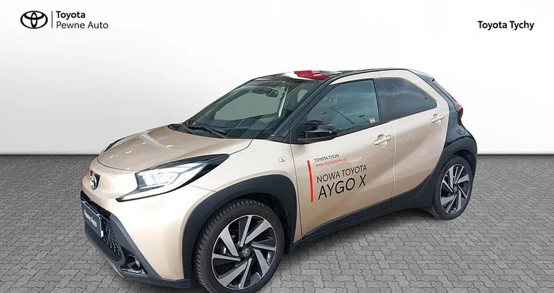 toyota śląskie Toyota Aygo X cena 78800 przebieg: 465, rok produkcji 2023 z Tychy